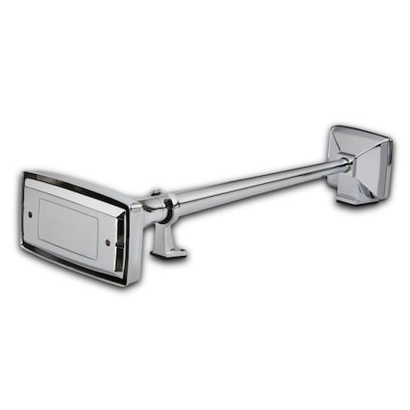 Roadmaster 24.5in Rectangular Air Horn. Single Trumpet 5035